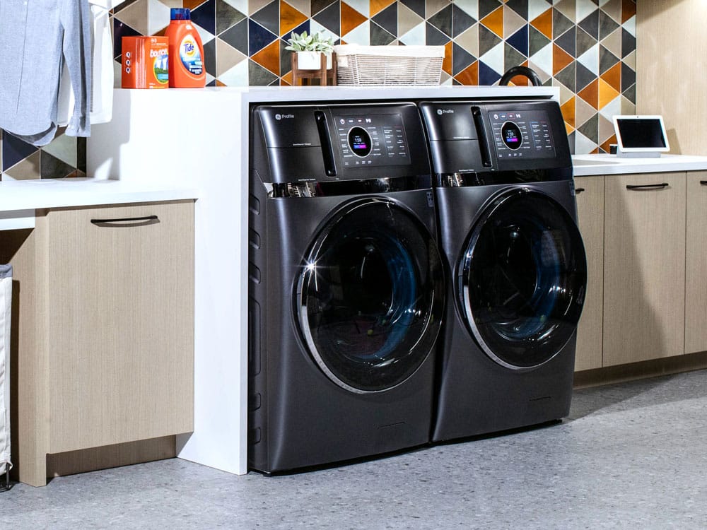 GE Profile laundry appliances