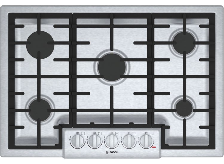 Bosch Gas Cooktop 30'' - Model NGM8055UC-image