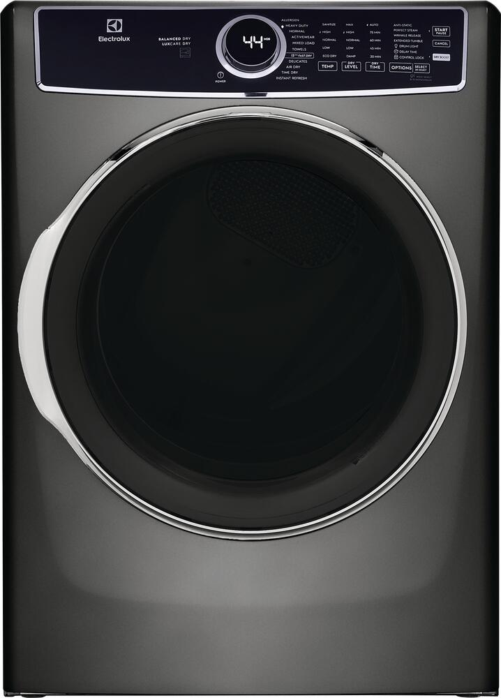 Electrolux Front Load Perfect Steam™ Electric Dryer with Balanced Dry™ and Instant Refresh – 8.0 Cu. Ft. - Model ELFE7637AT-image