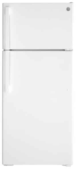 GE 17.5 Cu Ft Top-Freezer Refrigerator - MODEL GTE18DTNRWW-image