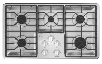 GE 36" GAS COOKTOP - MODEL CGP60362TS1-image