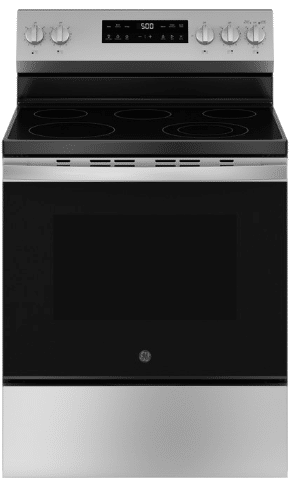 GE 30" ELECTRIC RANGE - MODEL GRF500PVSS-image