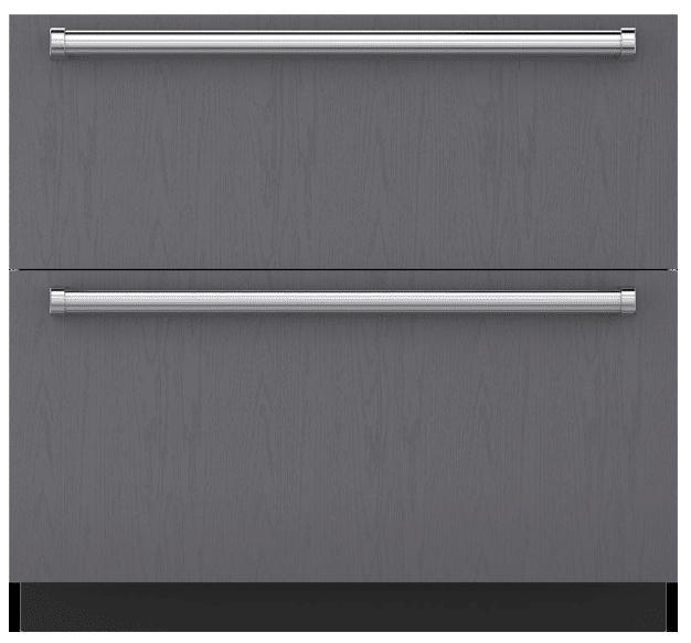 SUBZERO 36" PANEL READY REFRIGERATOR DRAWERS - MODEL ID36C-image