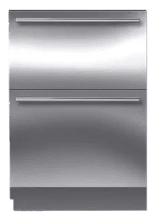 SUBZERO 24" DUAL REFRIGERATOR DRAWERS - MODEL ID24F-image
