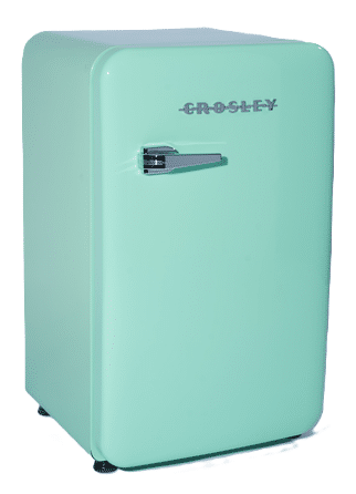 classic retro style compact refrigerator