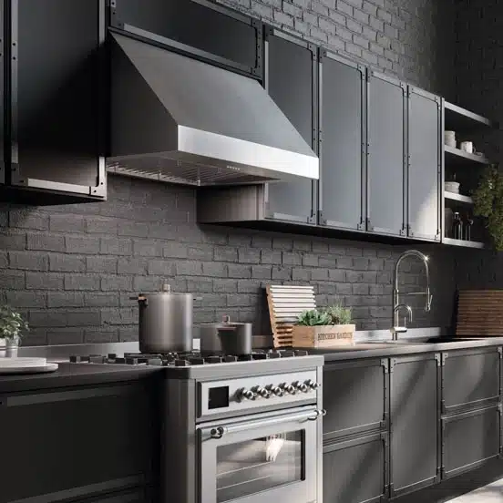pro and under cabinet hoods